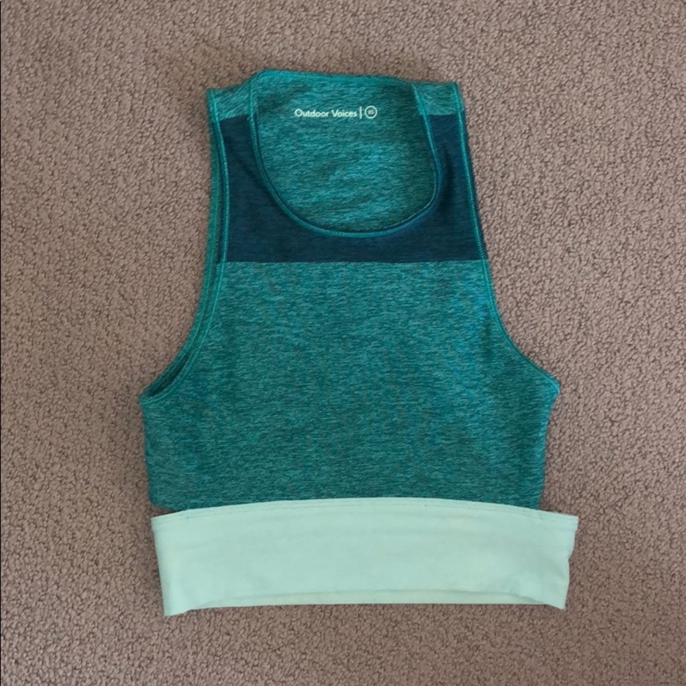 outdoor voices crop bra